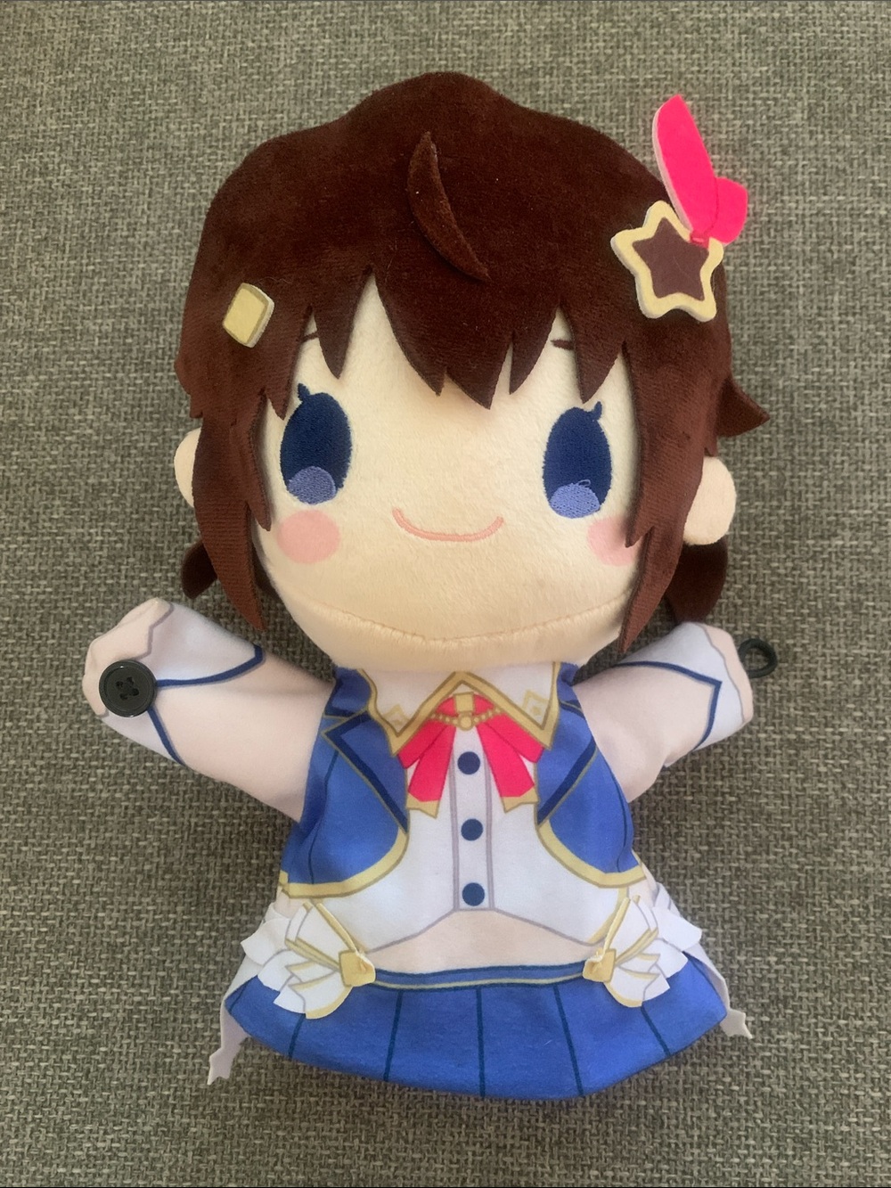 Hololive Tokino Soro Animation Plush Anime Doll Figure Hand Puppet 10”